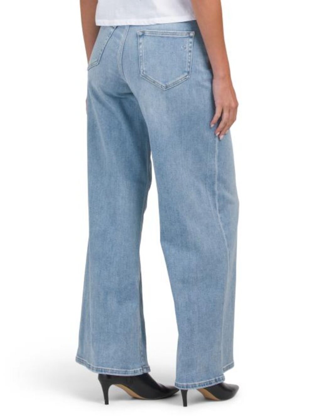HIDDEN Clean Stretch High Rise Wide Leg Jeans - Picture 2 of 2